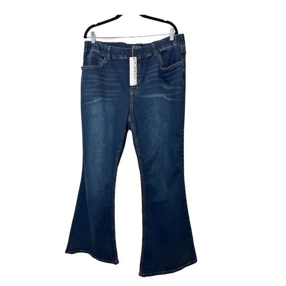 Bloomchic  Flare Wide Leg Jeans - Picture 1 of 9